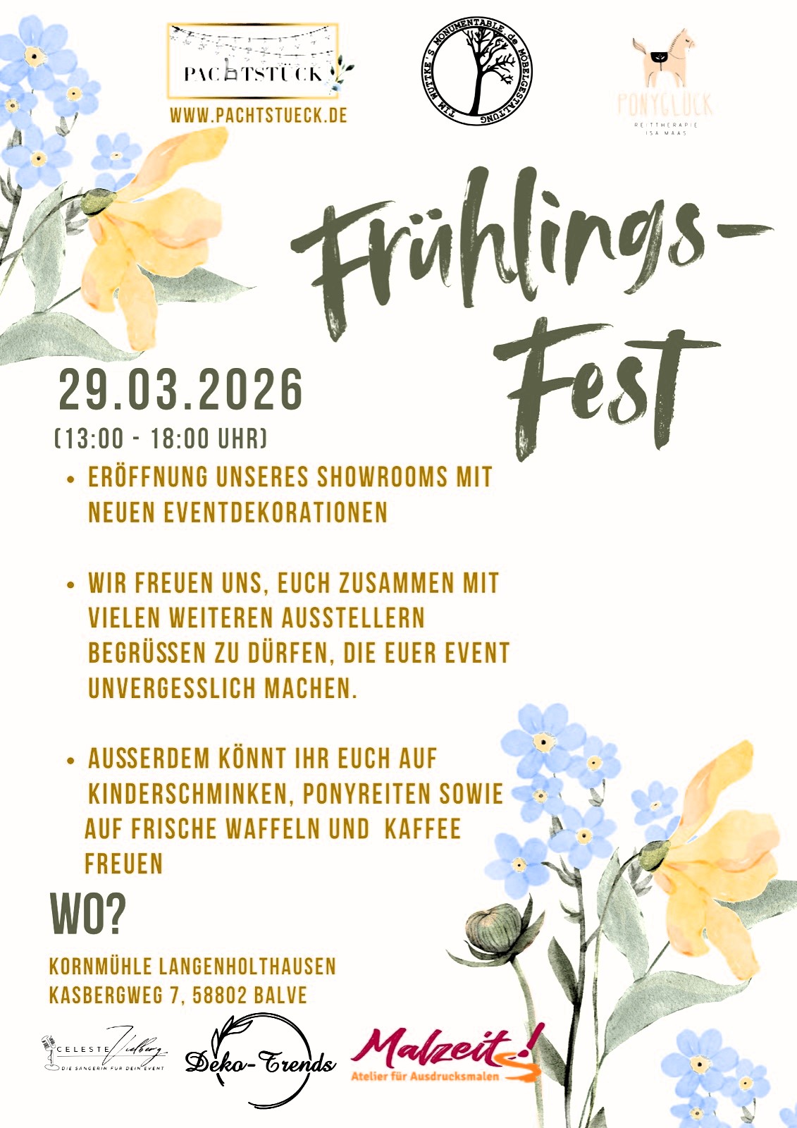 Einladung Frühlingsfest